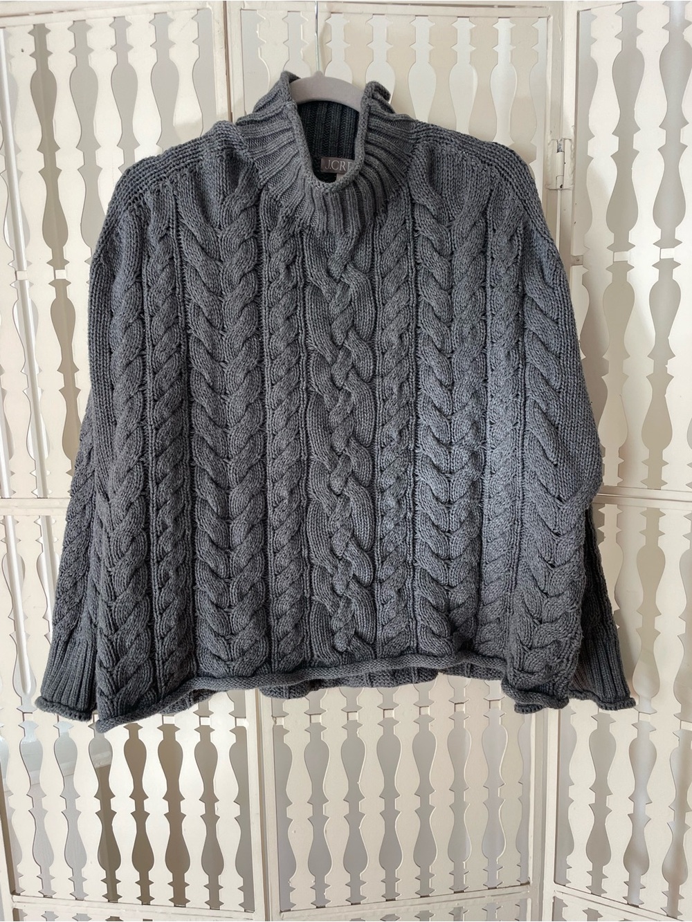 J. Crew Cable Knit 2025 Rollneck Sweater
